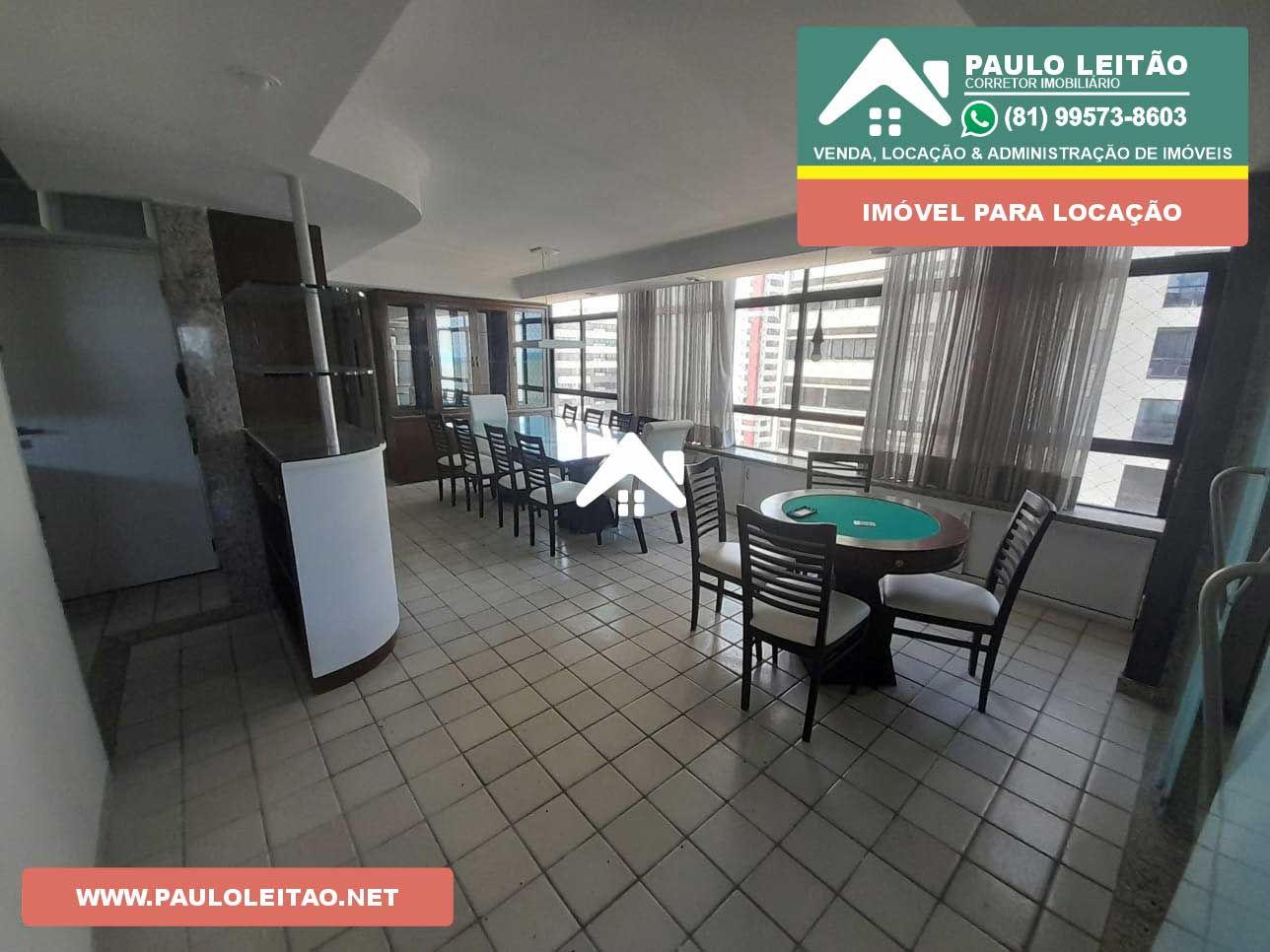 Excelente apartamento Beira mar de Candeias, 4 quartos 2 salas semimobiliado