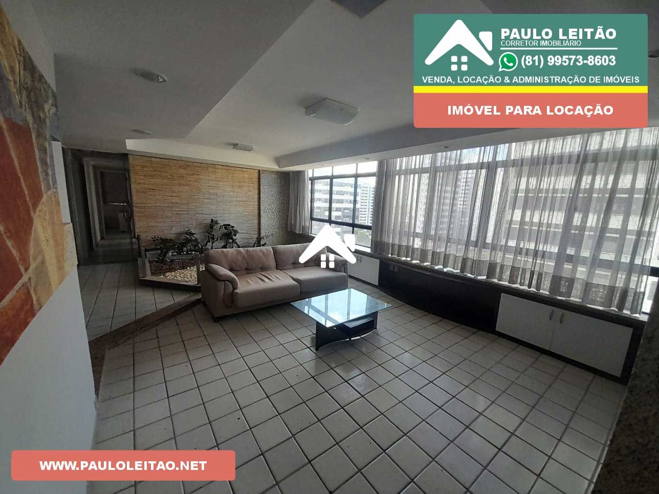 Excelente apartamento Beira mar de Candeias, 4 quartos 2 salas semimobiliado