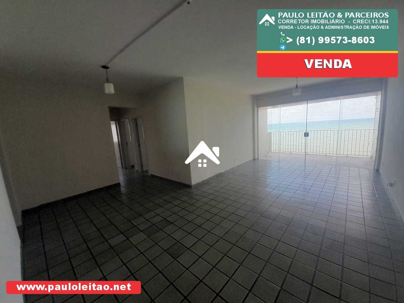 Candeias edf Compasso 3 quartos 130m2 para venda, Beira Mar.