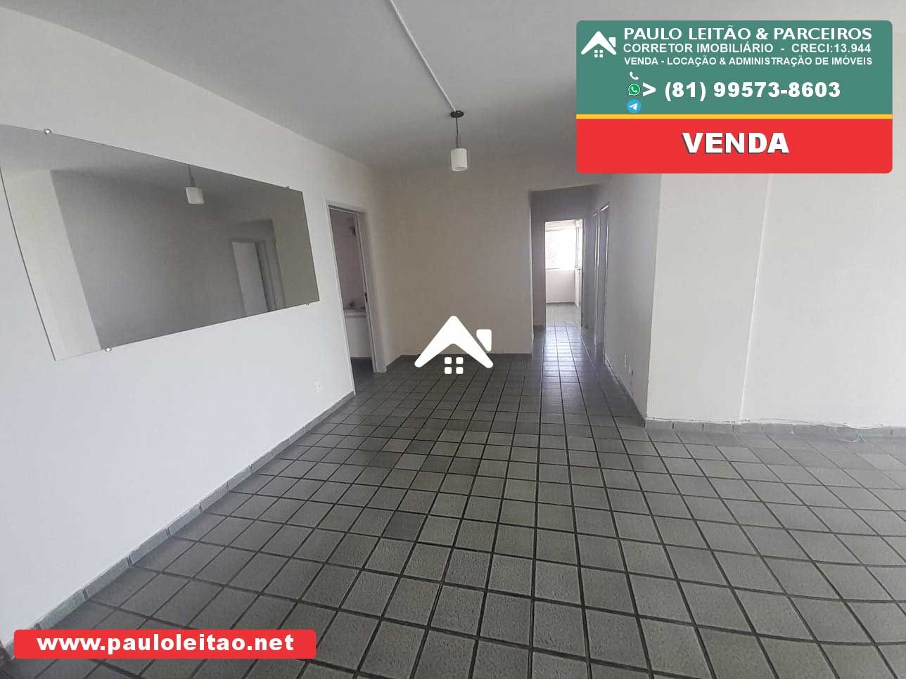 Candeias edf Compasso 3 quartos 130m2 para venda, Beira Mar.