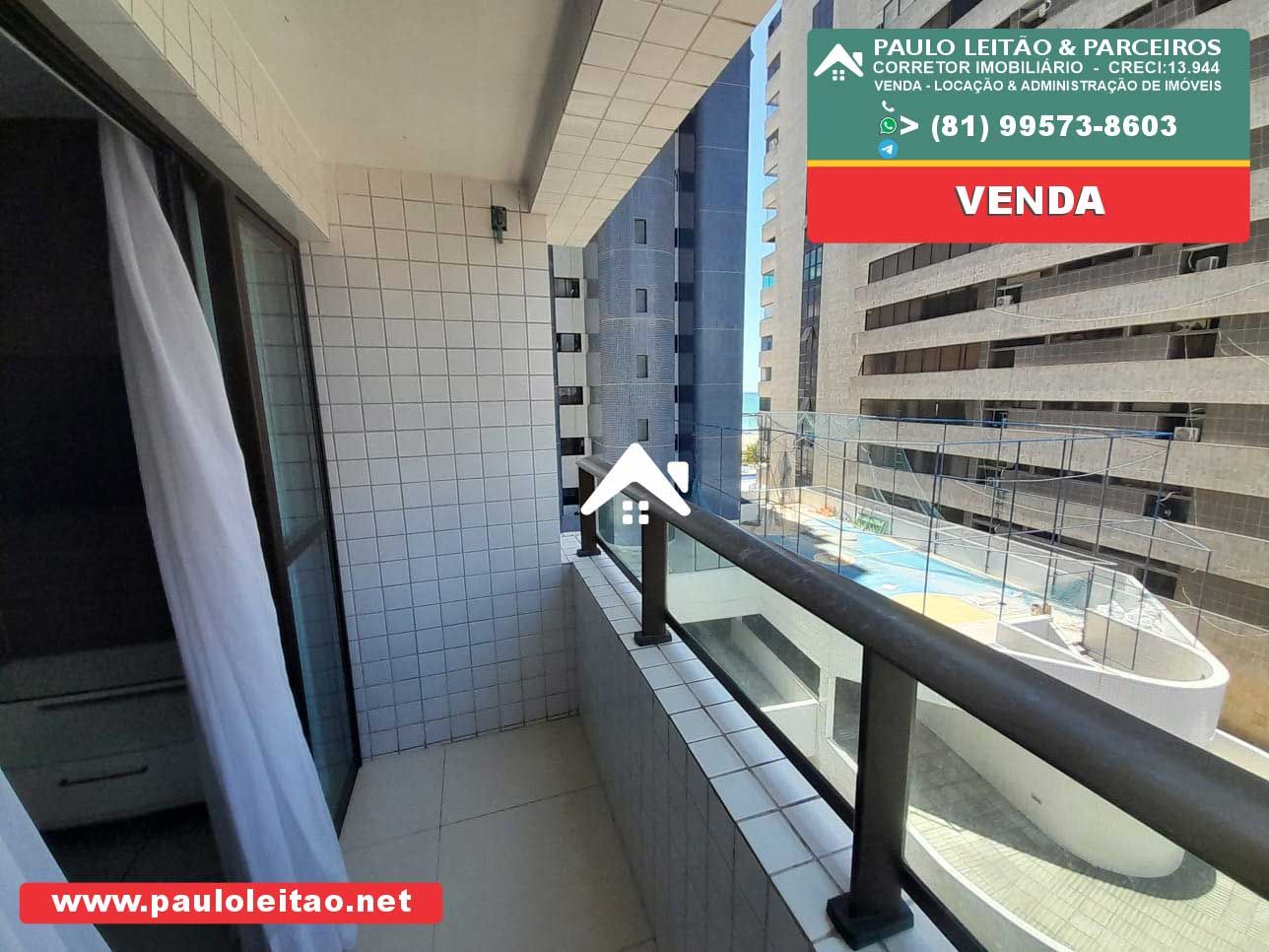 Excelente apartamento junto á praia de candeias para venda. 2 quartos por 380 mil reais