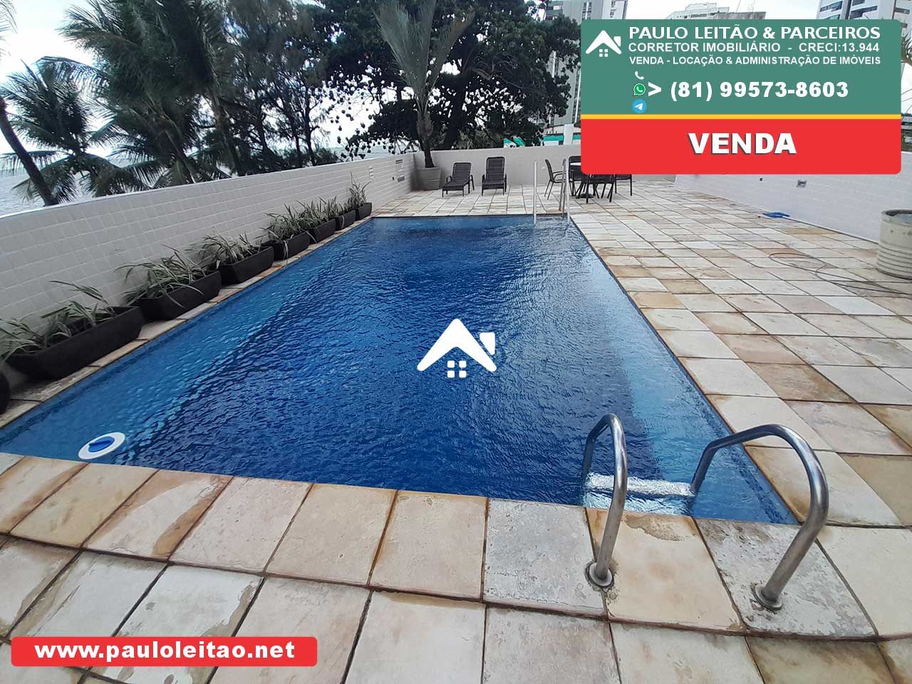 Excelente apartamento Beira mar de Candeias com 3 quartos por 950 mil reais