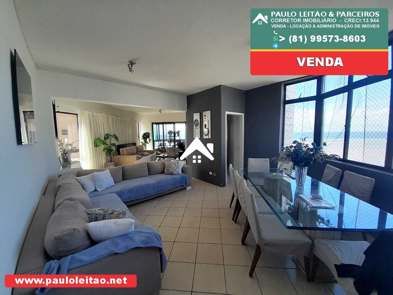 Excelente apartamento Beira mar de Candeias com 3 quartos por 950 mil reais