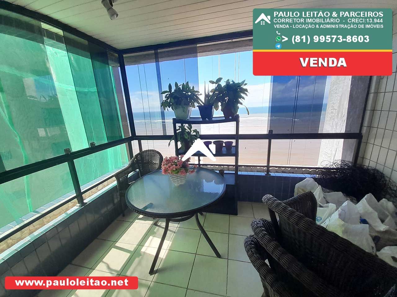 Excelente apartamento Beira mar de Candeias com 3 quartos por 950 mil reais