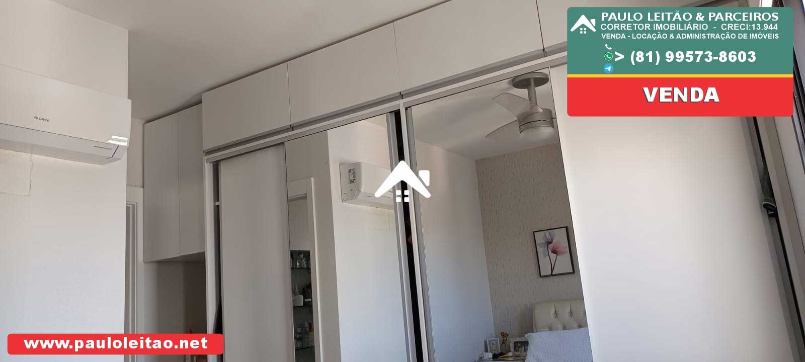 Apartamento excelente em Piedade 3 quartos para venda 550 mil reais