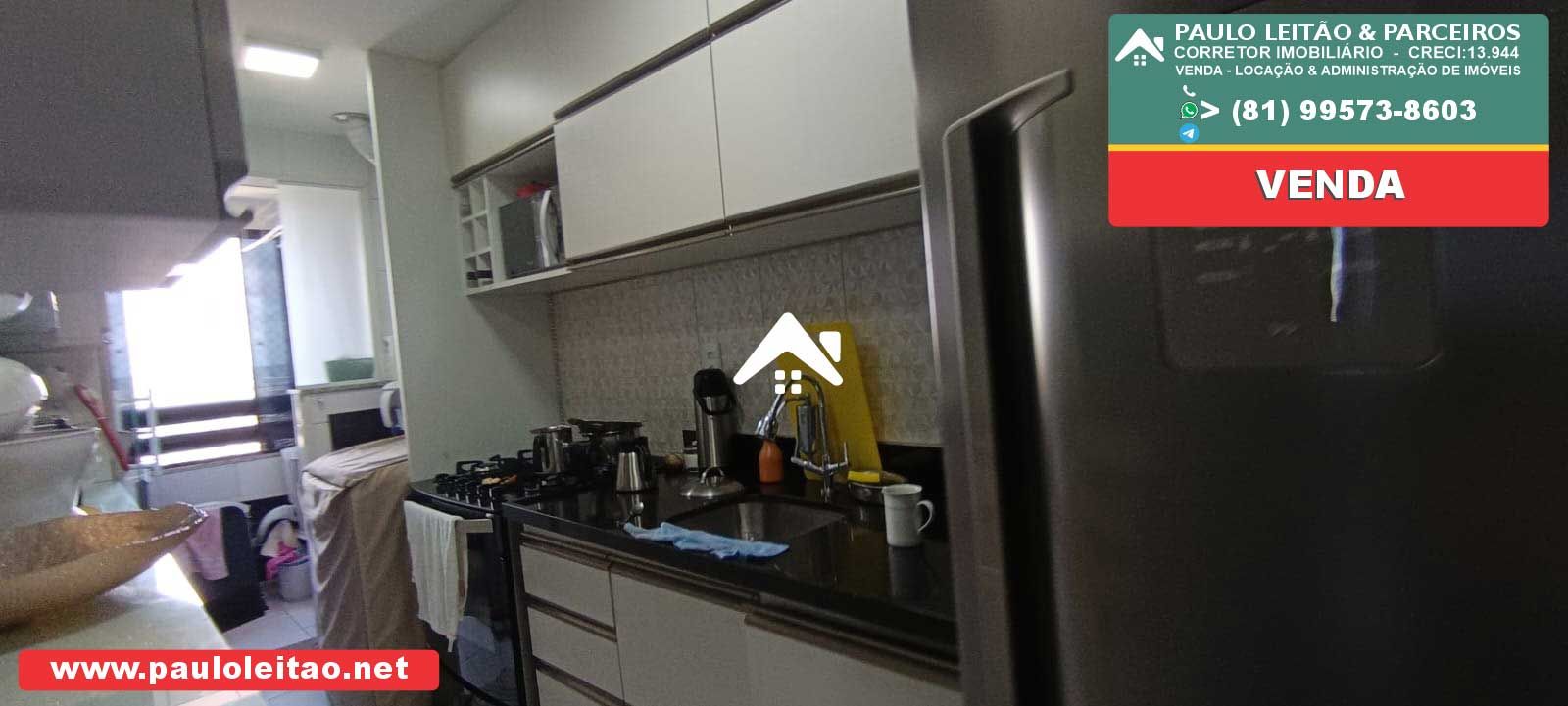 Apartamento excelente em Piedade 3 quartos para venda 550 mil reais