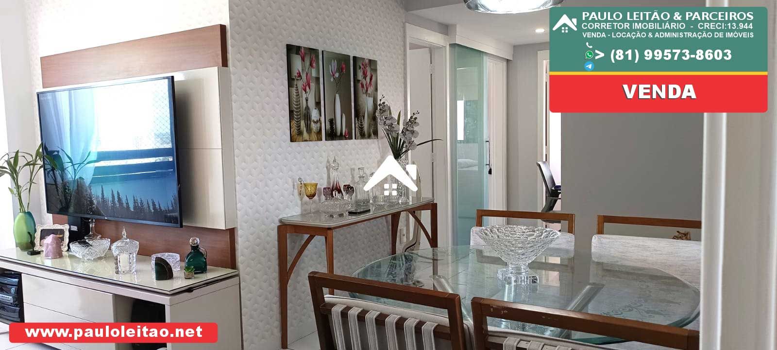 Apartamento excelente em Piedade 3 quartos para venda 550 mil reais