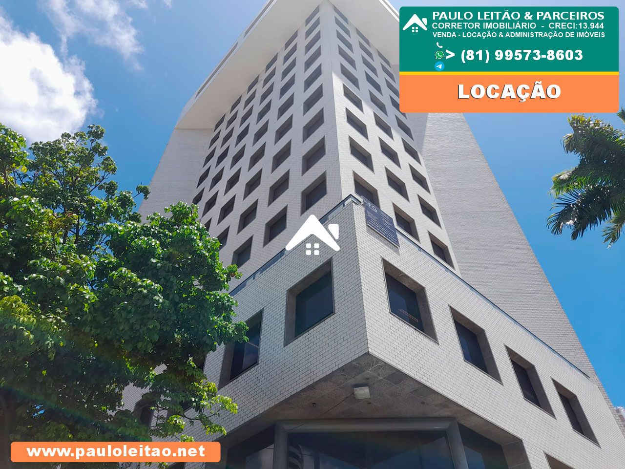 Recife, Excelentes Salas com 225 m2, 3 vagas na Av Agamenon