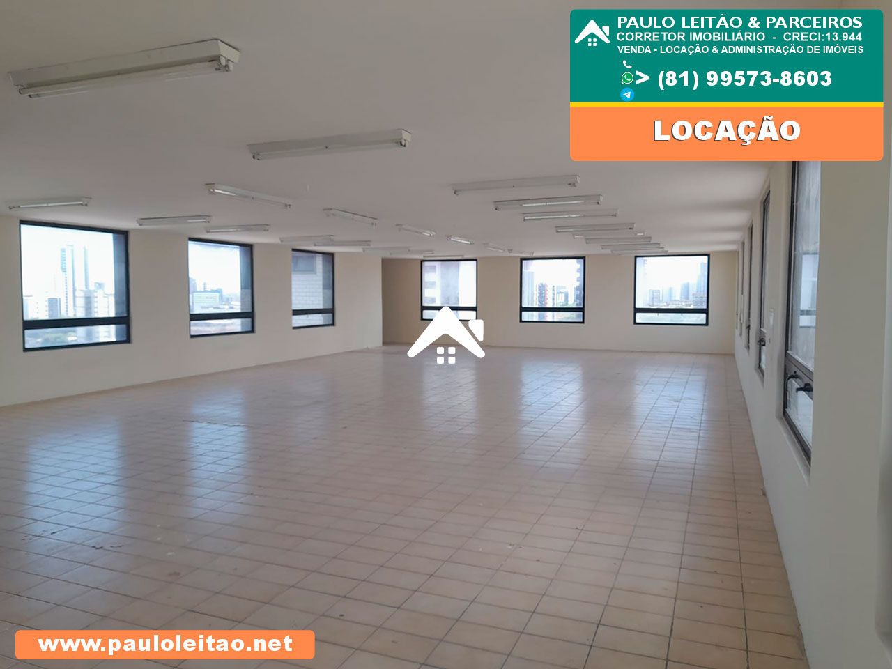 Recife, Excelentes Salas com 225 m2, 3 vagas na Av Agamenon