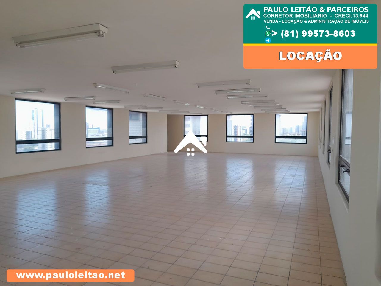 Recife, Excelentes Salas com 225 m2, 3 vagas na Av Agamenon