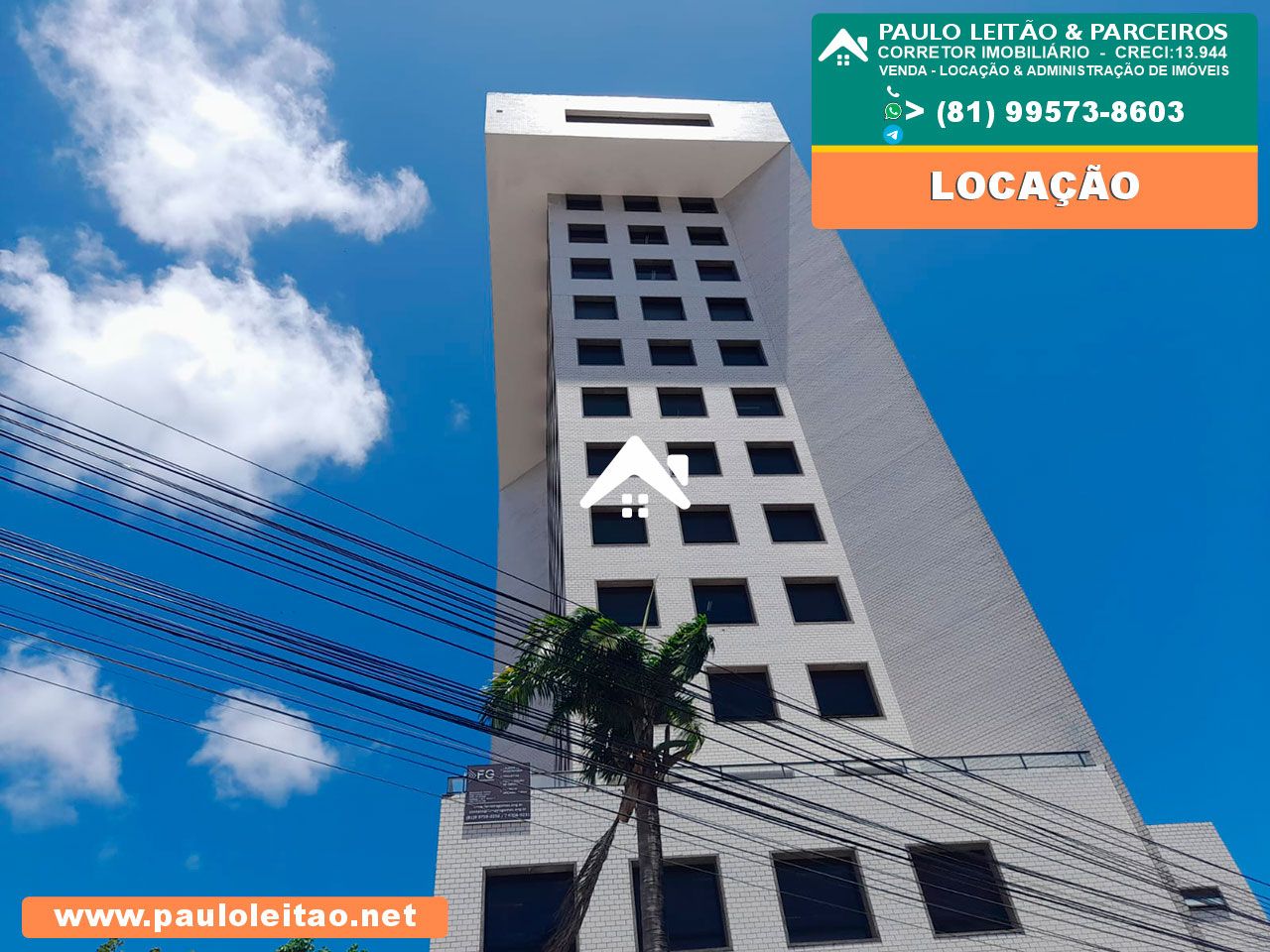 Recife, Excelentes Salas com 225 m2, 3 vagas na Av Agamenon