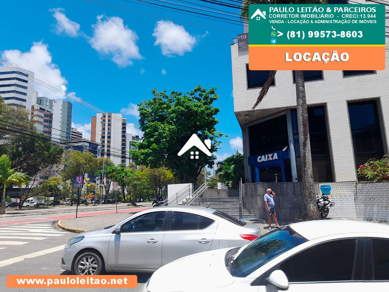 Recife, Excelentes Salas com 225 m2, 3 vagas na Av Agamenon