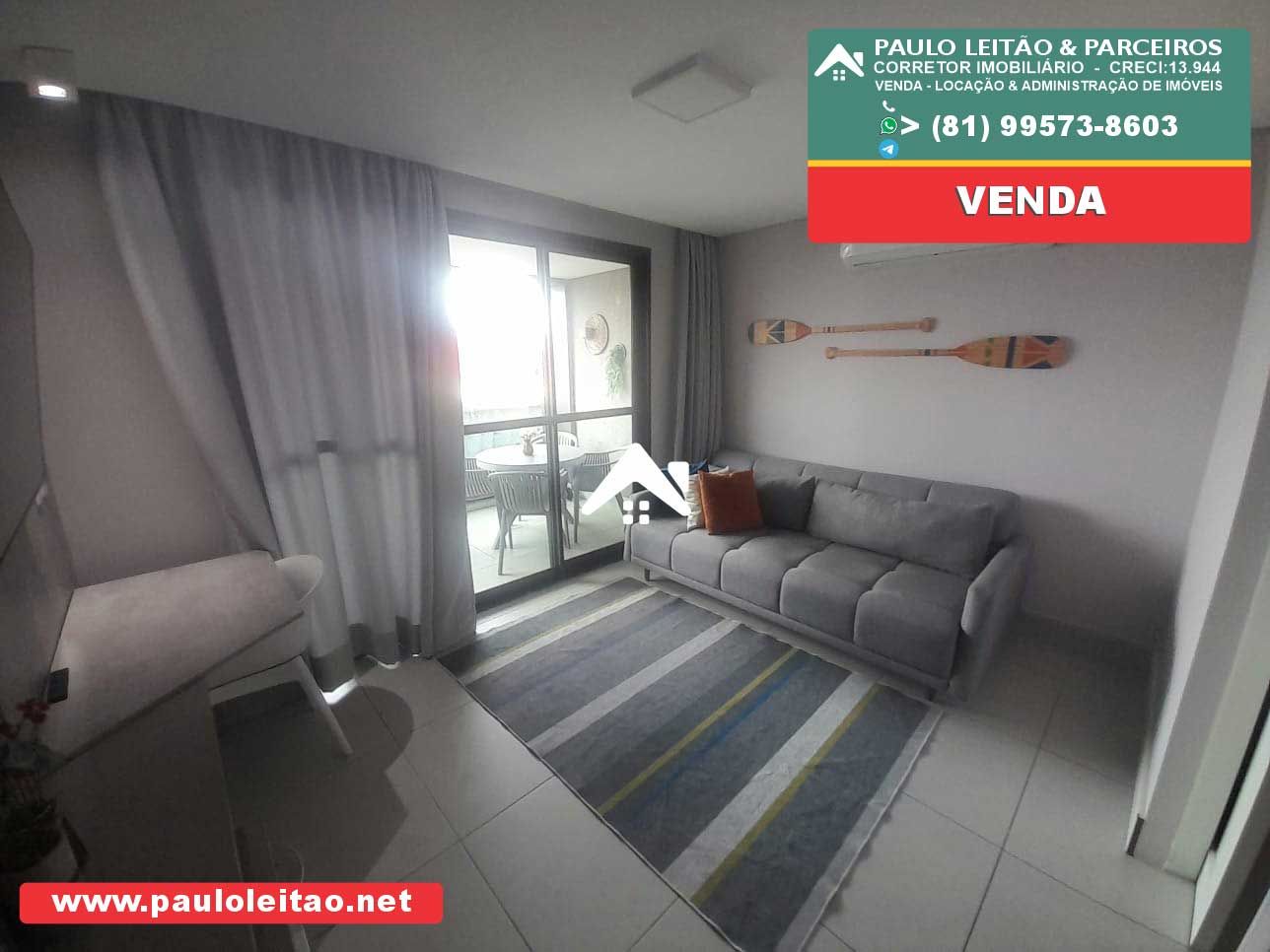 Estudio Mobiliado porteira fechada. Piedade Edf Stark. Beira Mar