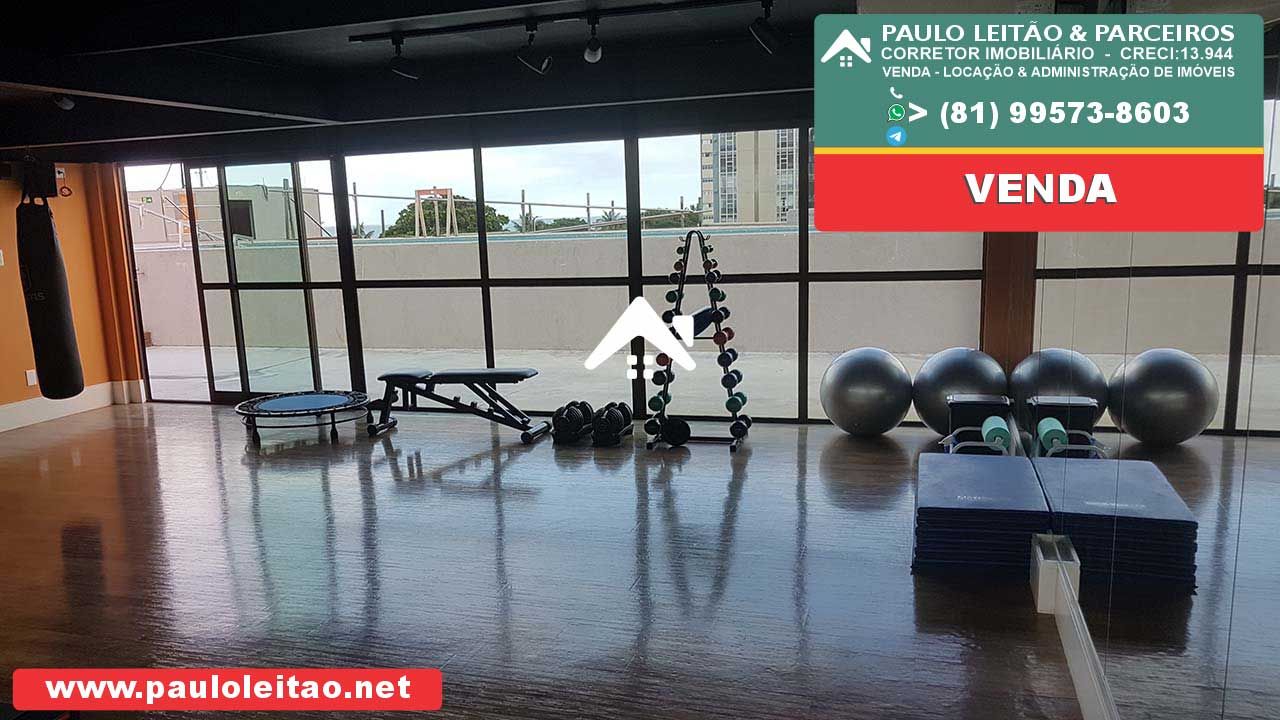Estudio Mobiliado porteira fechada. Piedade Edf Stark. Beira Mar