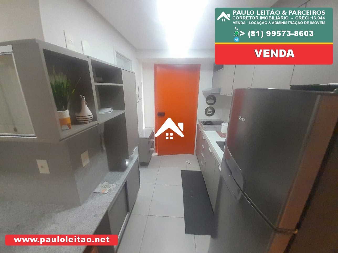 Estudio Mobiliado porteira fechada. Piedade Edf Stark. Beira Mar
