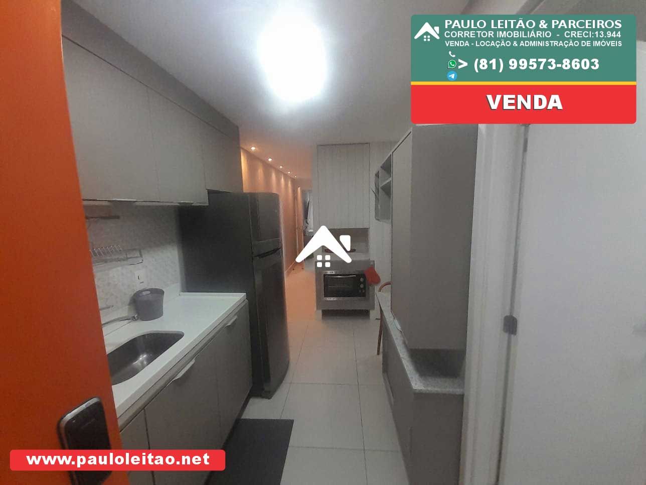 Estudio Mobiliado porteira fechada. Piedade Edf Stark. Beira Mar