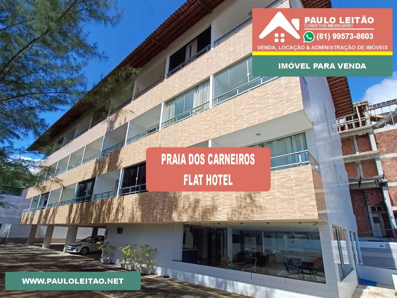Excelente estudio Praia des Carneiros por 320 mil reais