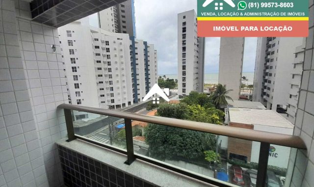 Excelente apartamento Boa Viagem 2 quartos para locação. Taxas inclusas