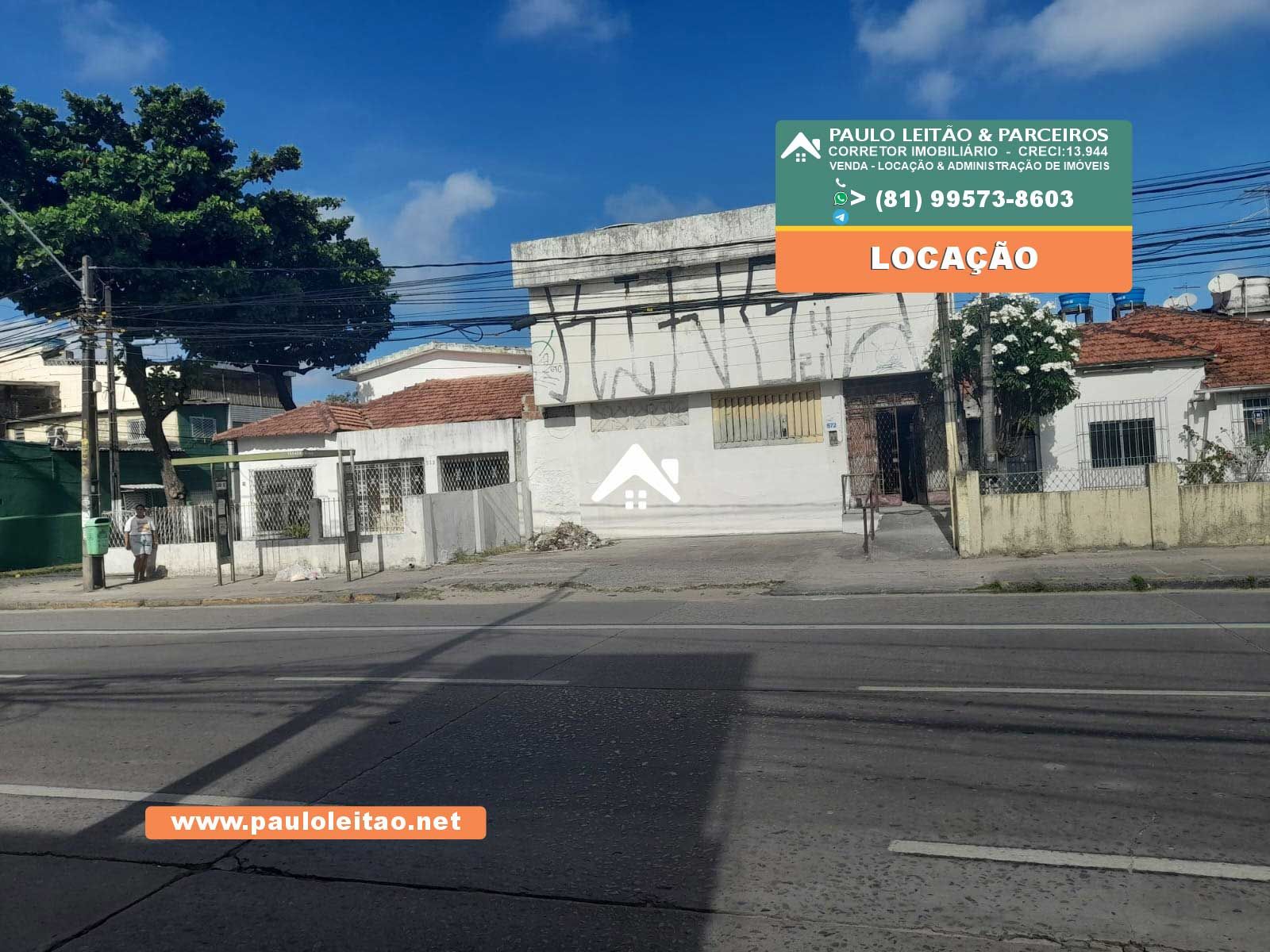Casa para qualquer ramo comercial em afogados para aluguel. Muito bem localizada