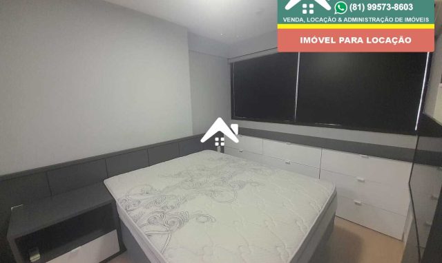 Excelente estúdio Boa Viagem mobiliado e equipado para locação. Taxas inclusa