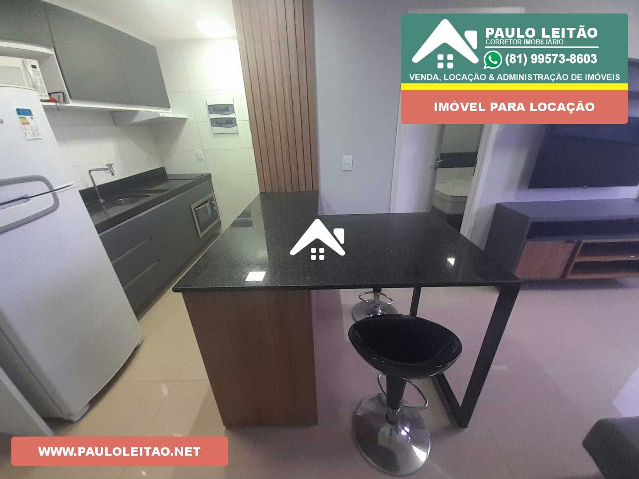 Excelente estúdio Boa Viagem mobiliado e equipado para locação. Taxas inclusa