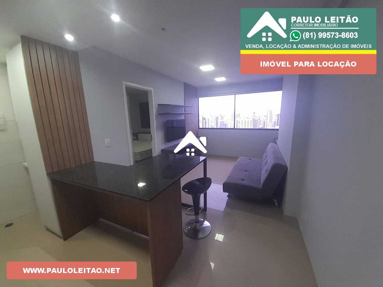 Excelente estúdio Boa Viagem mobiliado e equipado para locação. Taxas inclusa