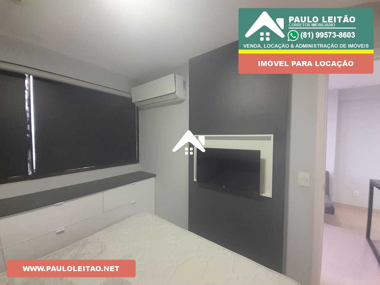 Excelente estúdio Boa Viagem mobiliado e equipado para locação. Taxas inclusa