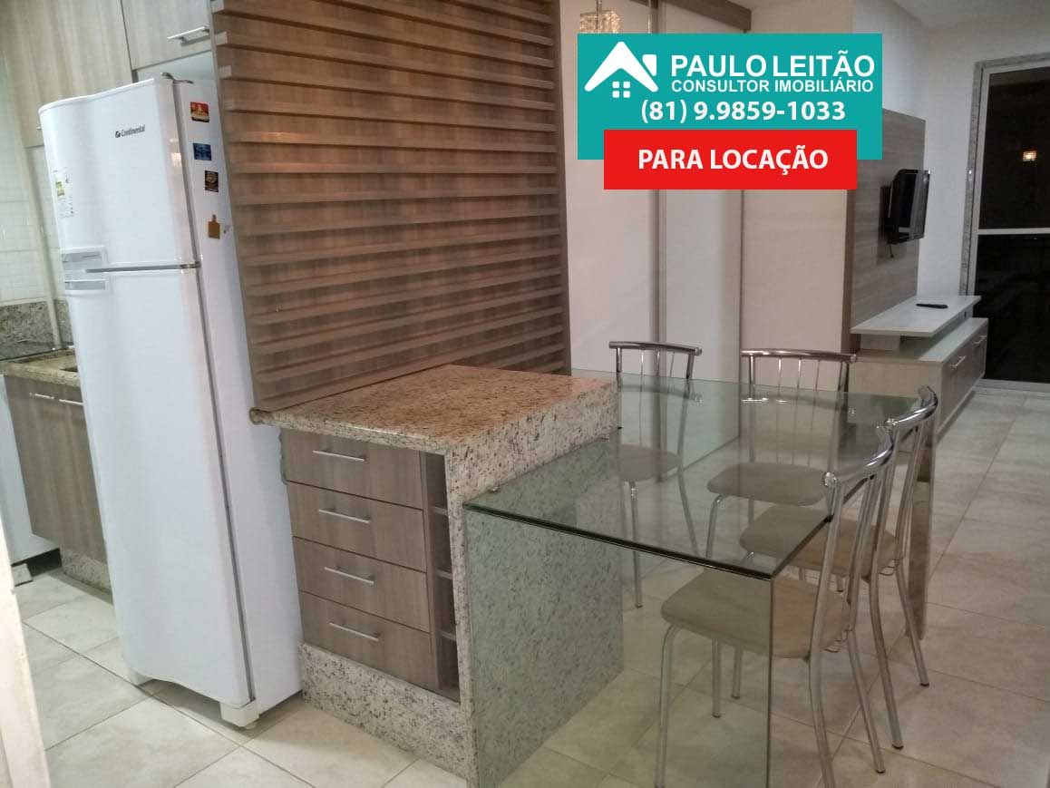 Apartamento Candeias Mobiliado 3 quartos por 3330 reais mensias taxas inclusas
